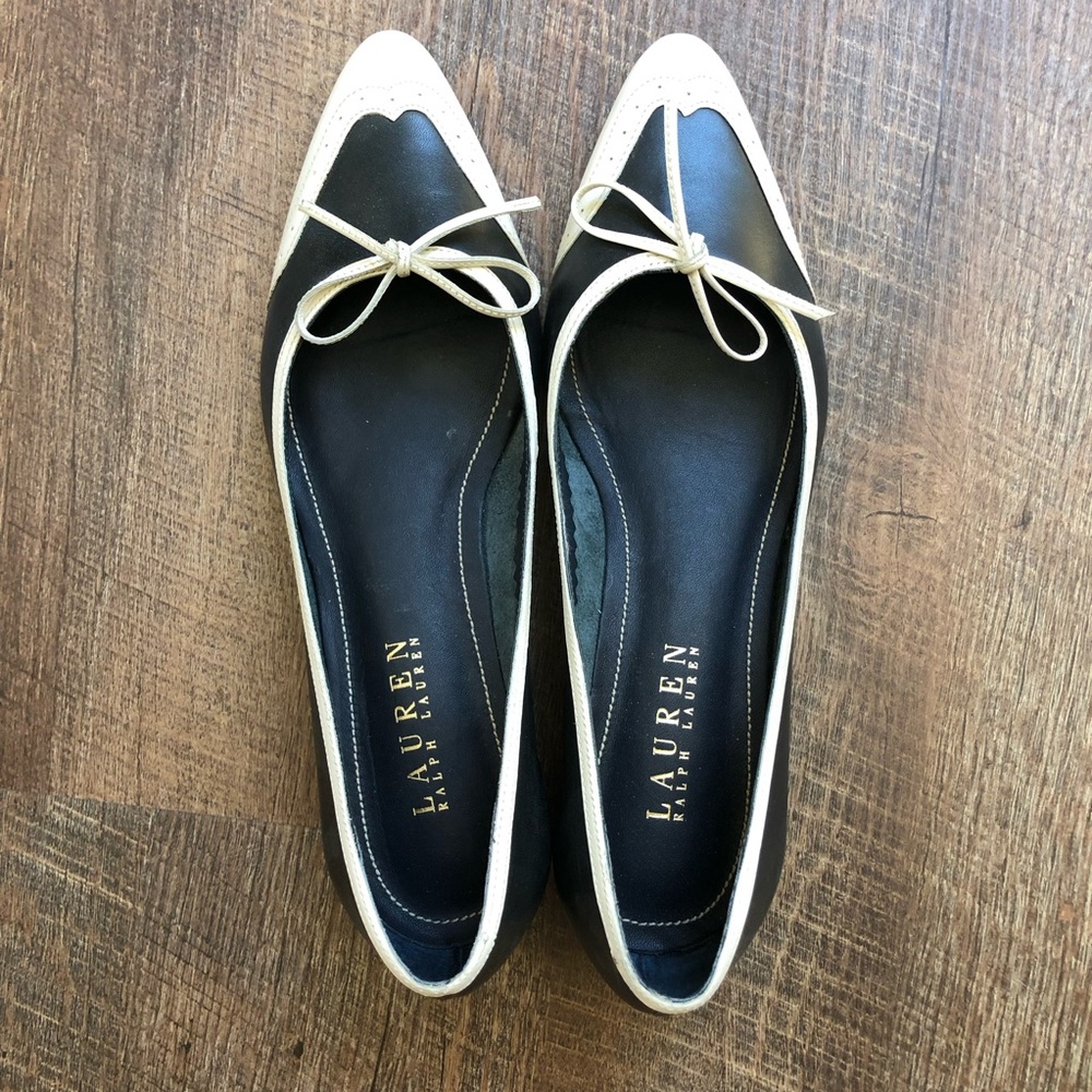 ralph lauren spectator pumps